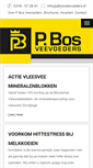 Mobile Screenshot of pbosveevoeders.nl